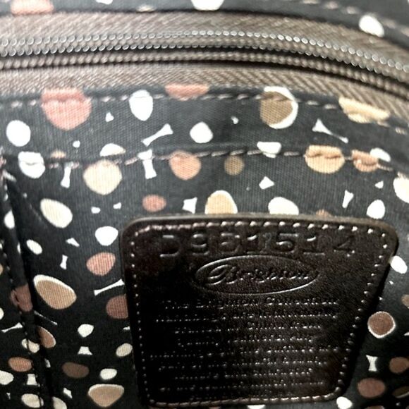 Brighton Brown Croc Leather Purse - Picture 9 of 9